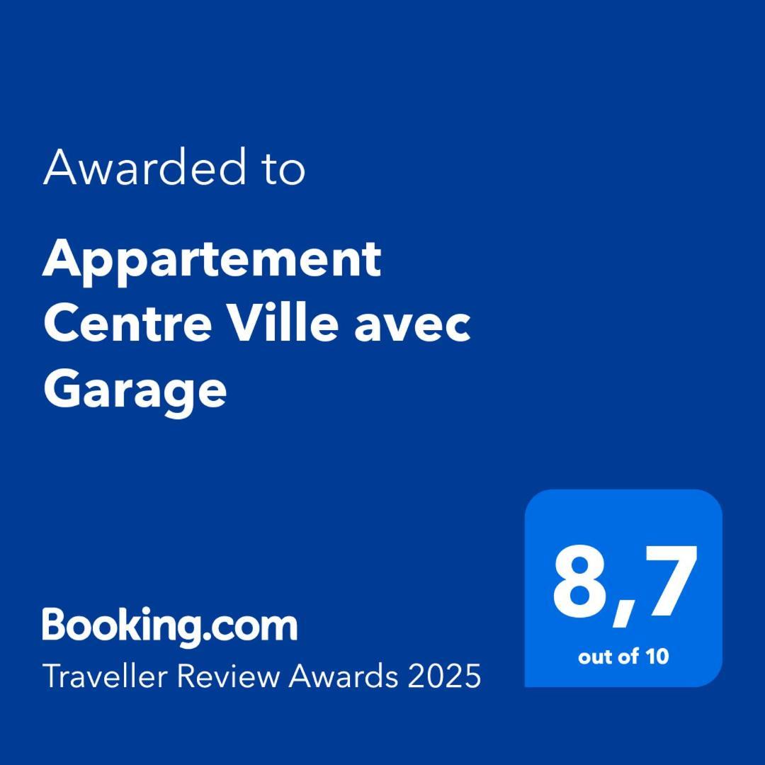 Appartement Centre Ville Avec Garage Troyes Esterno foto